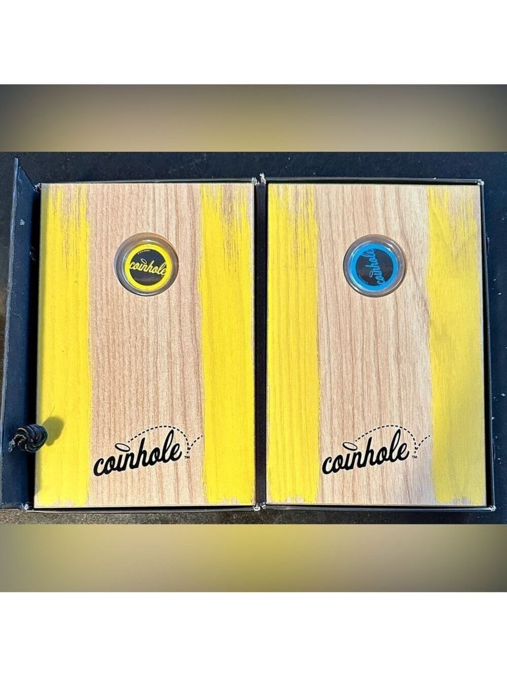 Hasbro Coinhole Game Indoor/Outdoor Fun for Kids & Adults (Party Game Set) - Picture 2 of 11